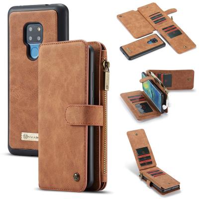 China Detachable Zipper Wallet Case For Huawei Mate 20 For Huawei Mate 20 Case Mobile Phone Cover CaseMe Top Selling Zipper Wallet Cards Case For Huawei Mate 20 Pro for sale