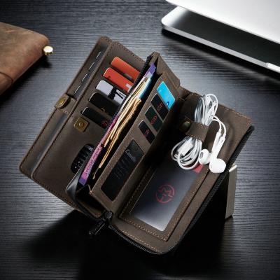 China Wallet Case For Samsung Note 20 Retro CaseMe Stand Case For Huawei Y5P / For Honor 9S 2in1 Wallet Detachable Carrying Case For Samsung Note 20 Purse 10 9 8 Hard for sale