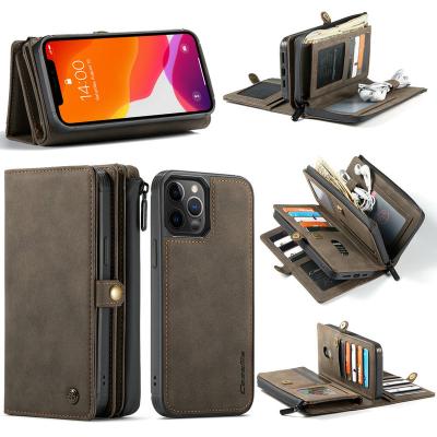 China CaseMe S20 Phone Case For iPhone 12XS Max Card Stand New Cell Phone Case For OPPO A8 A31 A91 F15 Reno 3 Folio Style Clear Back Cover for sale