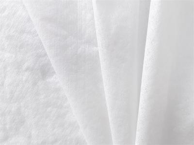 China Water Absorption Factory Supply 50gsm 1020mm Non Woven Fabric PP White Single Plain Nonwoven Roll for sale