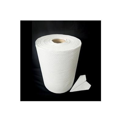 China Best water absorption cost performance printed embossed pp non woven fabric wood pulp spunlace jumbo nonwoven roll for sale