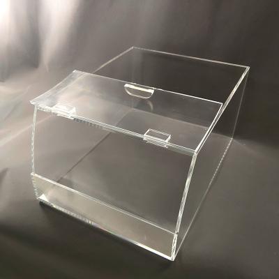 China OEM/ODM Viable Clear Acrylic Sweet Candy Display Box With Lids For Sale Transparent Dry Food Container Food Organizer for sale