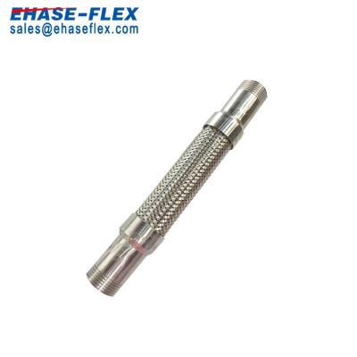 China Flexible Hose Connector Used In Pump Small Size Vibration Absorbing Flexible Hose Stainless Steel Braided Joint Flexible Hose Connector for sale