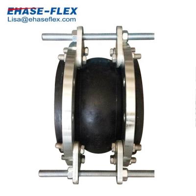 China Water Single Sphere Rubber Expansion Joint with Tie Rod for sale