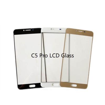 China High Quality LCD Display Glass For Galaxy C5 Pro Phone Screen Phone Repair Parts Glass Cover Top Lens for sale