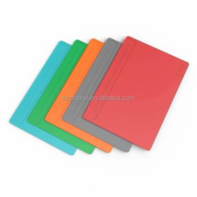 China 2UUL 40*28CM Insulation Thermal Resistor Silicone Pad Phone Maintenance Heat Resistant Anti-Static Pad For BGA Repair Soldering Mat for sale