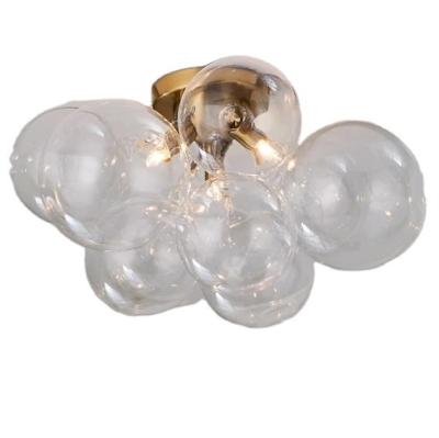 China Bean Glass Ball Chandelier Home Pendant Lights Contemporary Modern Magic Ceiling Chandelier Living Room Bedroom Chandeliers Fixtures for sale