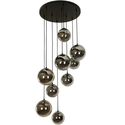 China Bean Glass Ball Chandelier Home Pendant Lights Contemporary Modern Magic Ceiling Chandelier Living Room Bedroom Chandeliers Fixtures for sale