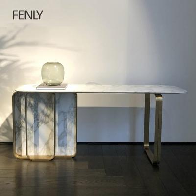 China Hallway console table console table luxury contemporary hot sale marble console table for sale