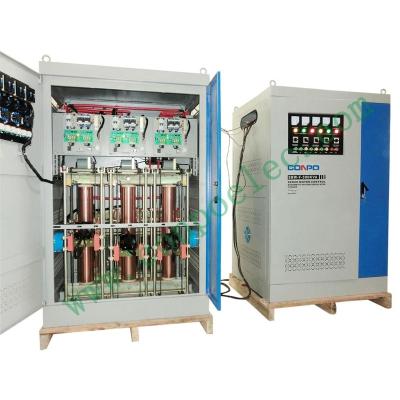 China SBW-F...SBW-F-300KVA Three Phase Individual Separate Controlled AC Voltage Regulator Automatic Stabilizer AVR 380/400/415VAC for sale