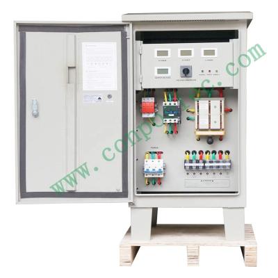 China Outdoor Waterproof Grade IP65, AC Voltage Regulator SVC/TNS 6KVA/10/15/20/30/40/45/50/60KVA~100KVA Servo Automatic Stabilizer AVR AVR for sale