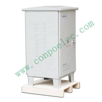 China Outdoor Waterproof Grade IP65, AC Voltage Regulator SVC/TNS 6KVA/10/15/20/30/40/45/50/60KVA~100KVA Servo Automatic Stabilizer AVR AVR for sale