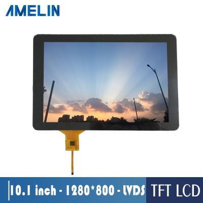 China 10.1 Inch 1280*800 IPS TFT LCD10.1 Touch Screen Panel With LVDS Interface Sunlight Readable 10.1 Inches for sale