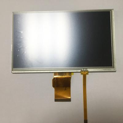 China 7 Inch 800*480 Normally White Driver IC RGB-24BIT EK9716 With Resistive Touch Screen AML78550B-B37-rtp for sale