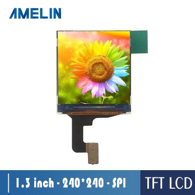 China 1.3 Square TFT LCD Display 240x240 Small LCD Display Smart Watch LCD Screen 1.3 Inch for sale