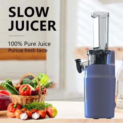 China SJ-019 Outdoor Orange Power Juicer Electric Centrifugal Citrus Blenders and Juicer Portable Cold Press Juicer for sale