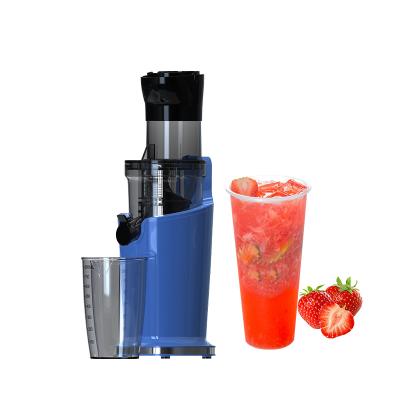 China SJ-017 Outdoor Portable Commercial Electric Orange Extractor Commercial Electric Cold Press Machine Citrus Fruit Squeezer Slow Juicer for sale