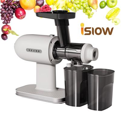 China Commercial 150W Horizontal Wheat Slow Grass Industrial Extractor Juicer Machine for sale