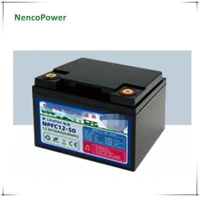 China Machine- the Lifepo4 12V 50AH rechargeable maintenance free lithium battery for sale