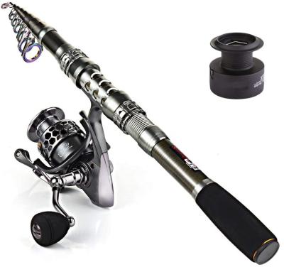 China Spinning Fishing Rod Perfect Elasticity and Portable Telescopic Spinning Reels Fishing Reel Combos Poles for sale