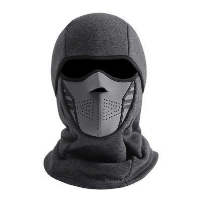 China Men's Winter Balaclava Cold Weather Quick Drying Windproof Face Mask Fleece Ski Ninja Mask for sale