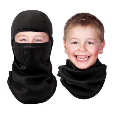 China Boys Outdoor Activities Winter Neck Warmer Fleece Breathable Ski Mask For Kids Hat for sale