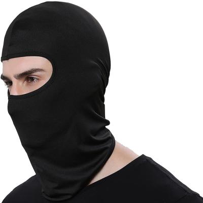 China Quick Drying Custom Design Summer Cooling Embroidered Balaclava Hats Full Face Ski Mask Beanie Hat for sale