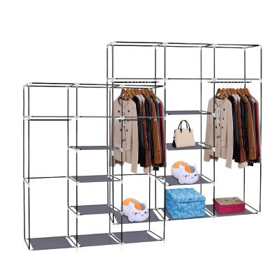 China (Size) Modern Bedroom Wardrobes Home Furniture Adjustable Closet Wardrobe for sale