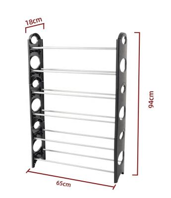 China 4 5 6 Tier Cabinet Entry Shelf Cabinet Stackable Tower Shoe Rack Boot Storage Organizer 2 for sale