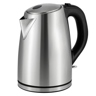 China 201 Base Stainless Steel 360 Degree Rotation Electric Kettles 201 360 Degree Rotation Low Electric Tea Kettles for sale