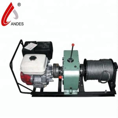 China Andes Wire Rope Steel Cable Pulling Portable Winch Hand Winch Manual Winch for sale