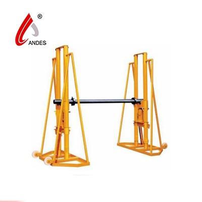 China Stranding Andes Hot Selling Mechanical Cable Drum Rack Cable Drum Jack for sale