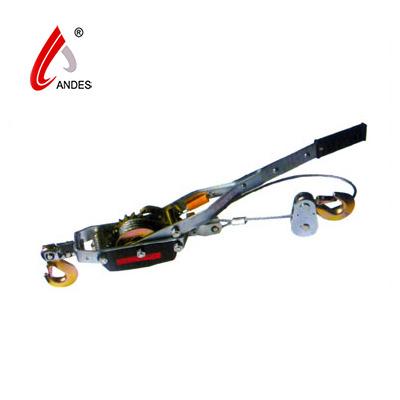 China Construction Site Lifter Ratchet Hand Tackle Snatch Block, Cable Crane Ratchet Pulley for sale