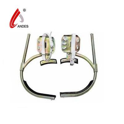 China Electric Power Selling Climb Wire Pole Goods Set On Shoes With Curved A Tool Pole Climbers for sale