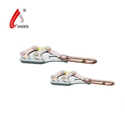 China Aluminum Alloy Cable Ground Wire Rope Grip Come Along Flange for sale