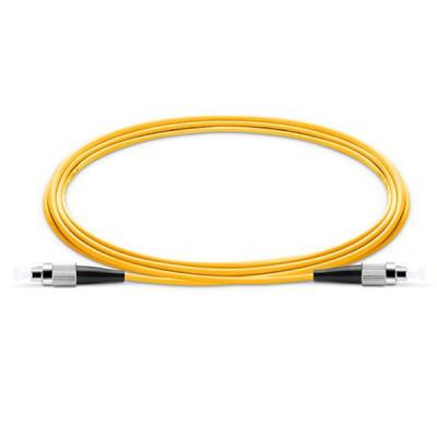 China FTTH FC - FC UPC single mode fiber jumper simplex 2.0 mm3.0mm fiber optic patch cord for sale