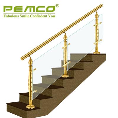 China Pemco Stainless Steel Traditional Cheap Stainless Steel Stair Railing For Stairs for sale