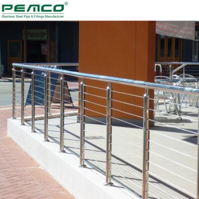 China 4 6mm Traditional Vertical Deck Cable Railing Railing Hardware Wire Railing Stainless Steel Wire Rope Railing Systems for sale