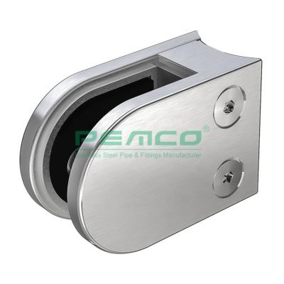 China Traditional PEMCO Fencing Stainless Steel Glass Balustrade Glass Clamp Clip For Balustrade for sale