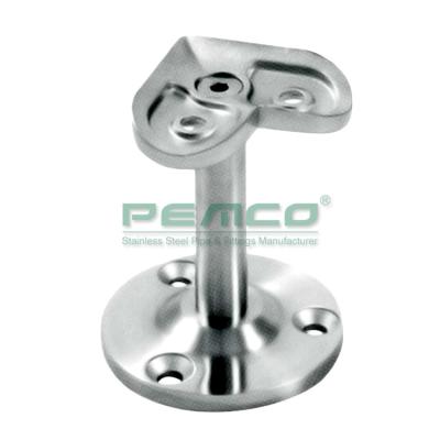 China Traditional Stainless Steel Grade 304 Handrail Accessories Handrail Angle Wall Mount Bracket for sale