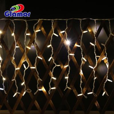 China 2020/2021 Charm Outdoor Christmas Led Icicle Light Led Icicle Drop String Fringe Light Outdoor Led Light for sale