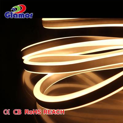 China Theme Park SMD2835 120leds/meter Double Side1023 15mm Led Neon Rope With Female Connector , Christmas Neon Rope for sale