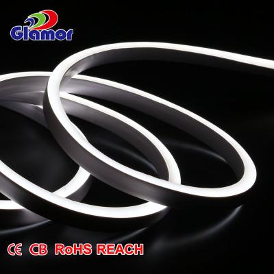 China Hotel CE CB Led Neon Light Flexible Strip 50m 100m 12V 220V Neon Led Light 240leds/m for sale