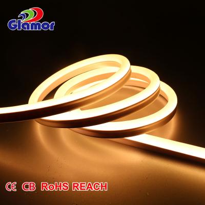 China Xmas 2020-2021 Outdoor 24-240V Led Rope Light Flexible Strip Cable Tube Neon Decoration 16mmx8mm for sale