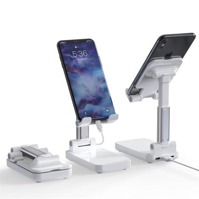 China New LeYi Multifunctional Foldable 10W Charger Phone Stand For IPhone For Samsung Desktop Adjustable Stand For IPad Tag for sale