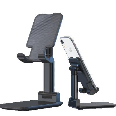 China LeYi Adjustable Laptop and Phone Stand for Mobile Folding Desktop Lazy Folding Stand for iphone 12 13 pro max for sale