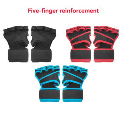 China Customized Cycling Gloves Comfortable Breathable Adjustable Fitness Gloves Other Sports Gloves Wrist Brace for sale