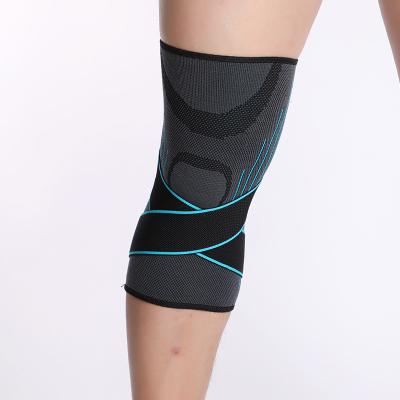 China New Adjustable Elasticity Knee Pads Sports Safety Breathable Warm Knee Pads With Adjustable Knee Support Straps for sale