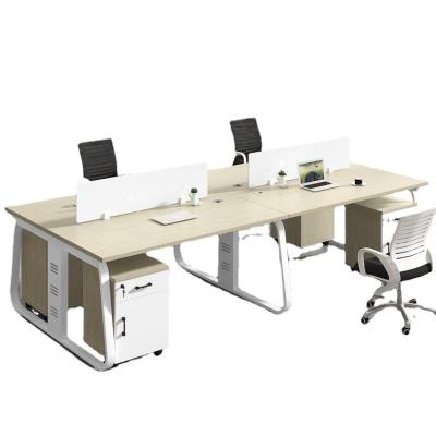 China Modular Modern finance office office partition desk, commercial office furniture, study desk, home office desk and chair combination for sale