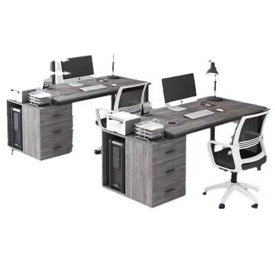 China Adjustable (height) The staff office desk now features a minimalist style, a retractable, adjustable, and multifunctional table for sale